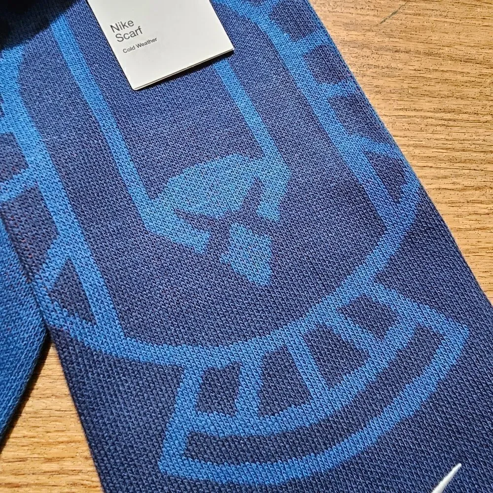 Nike Team USA Knit Scarf Unisex Blue Red White Eagle Star Logos Brand New